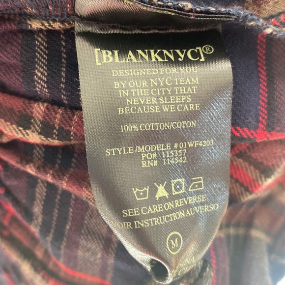 (A8) Blank NYC ON THE STREETS SHIRT, Size Medium, NWT - Picture 11 of 12